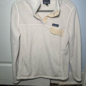 Patagonia Cream Fleece Jacket